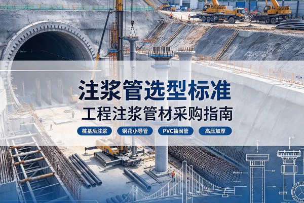 郊区注浆管选型标准